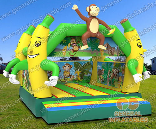 Monkey jumping castle
