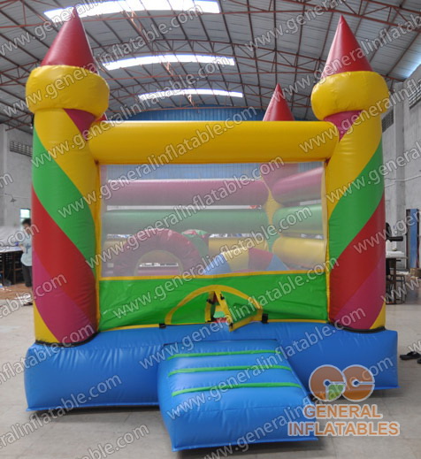 Inflatable candy castles