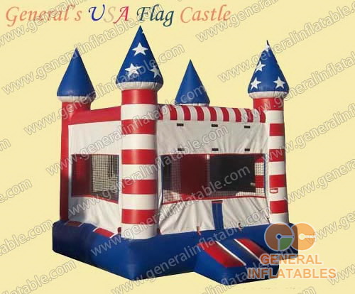 USA Flag Castles Jumpers
