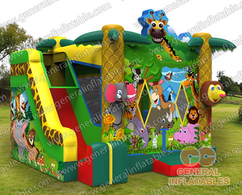 Inflatable Jungle Combo