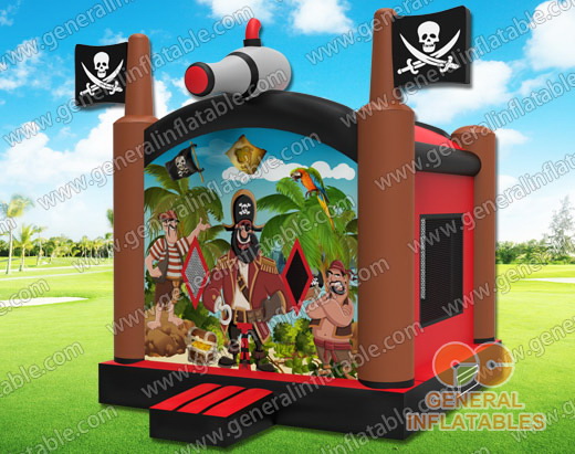 Pirate bounce house
