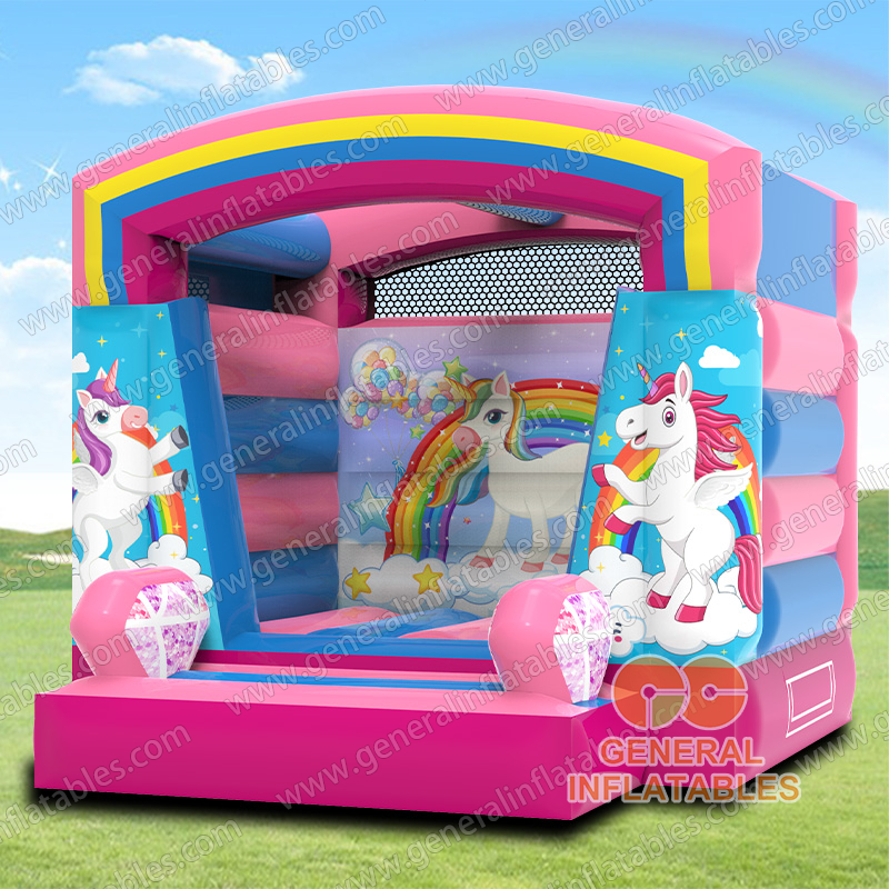 Unicorn bounce house