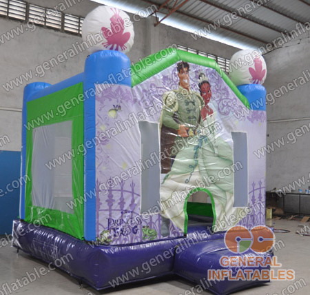 Princess & frog bounce house