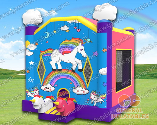 Unicorn bounce house