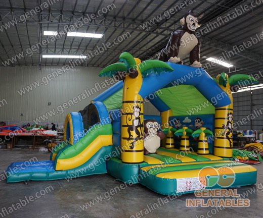 Jungle inflatable combo