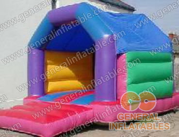 colorful inflatable bouncer