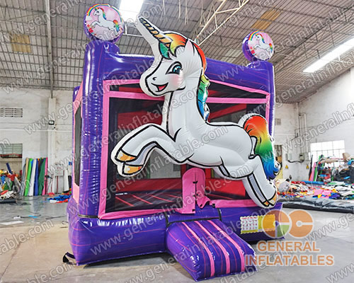 Unicorn bounce house