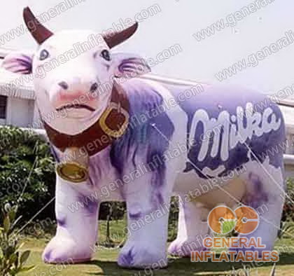 Inflatable Cartoon Cow on sale