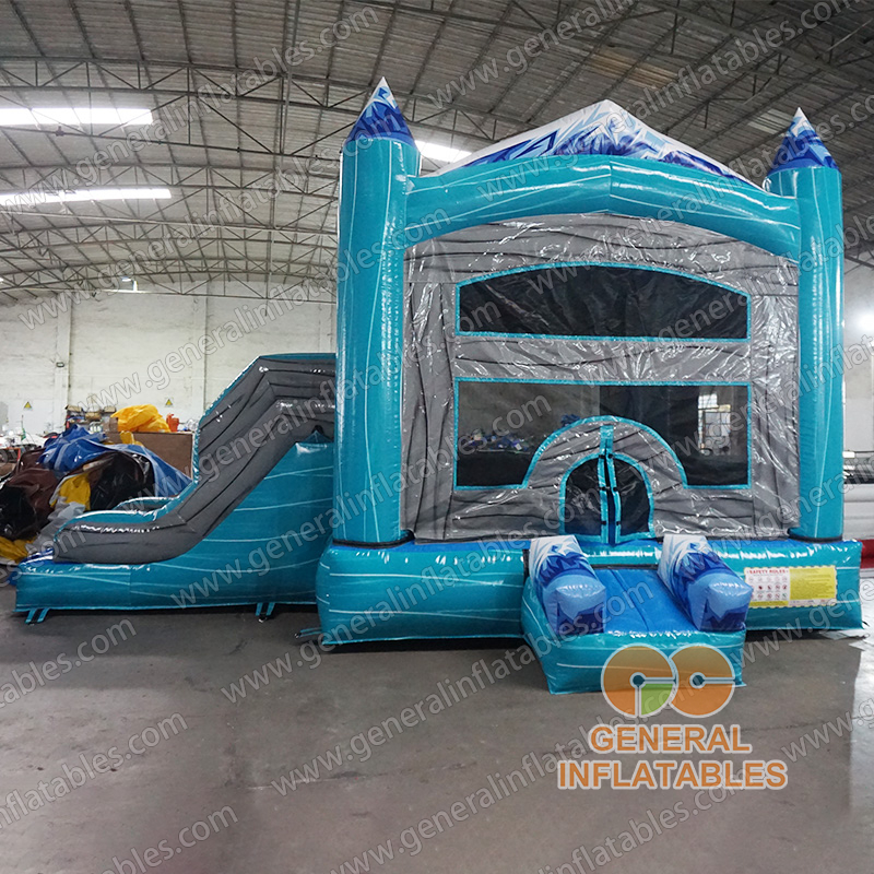 Snow mountain inflatable combo