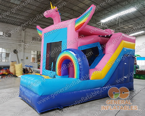 Unicorn inflatable combo