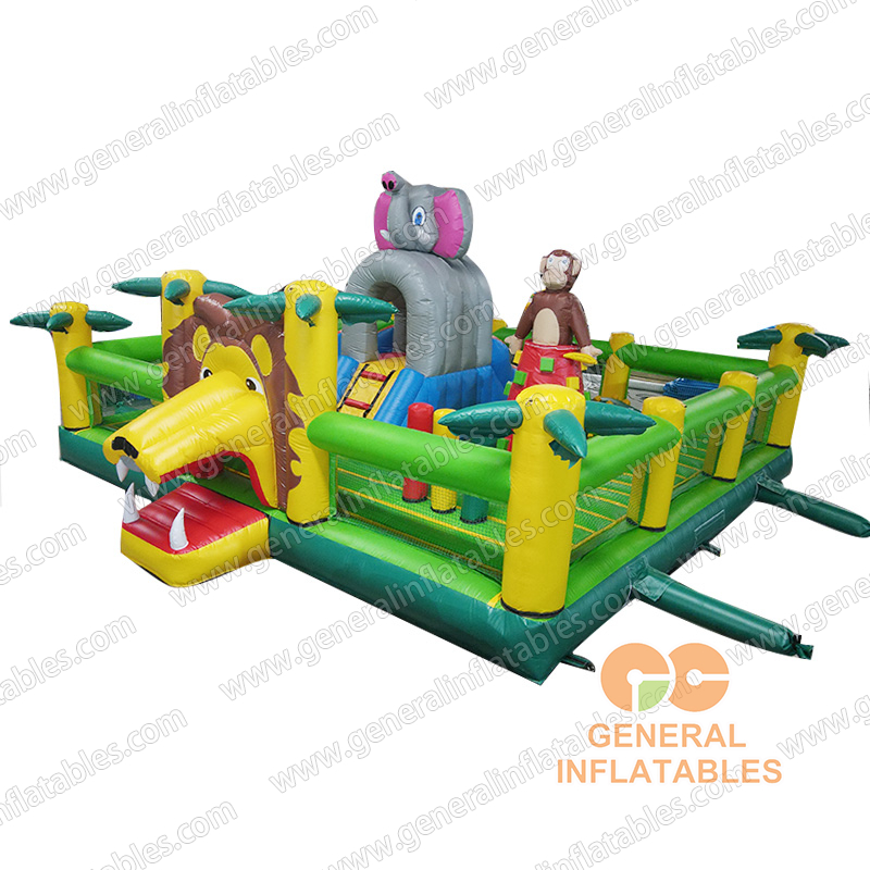 Jungle animals playland