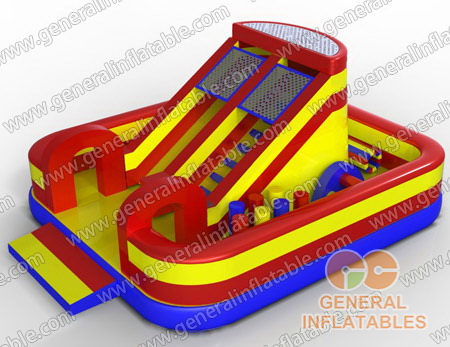 Inflatable sport funland