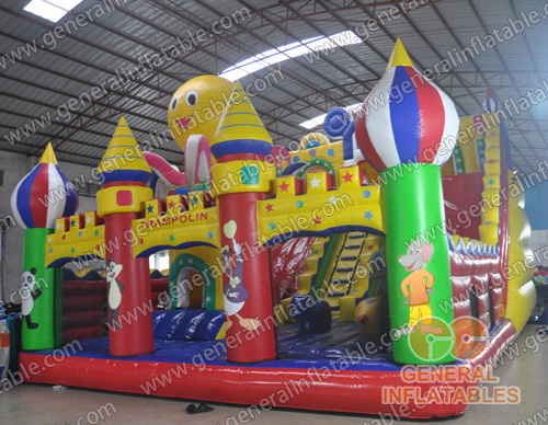 Inflatable funland