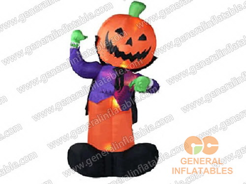 Pumpkin Gentleman Inflatable Cartoon