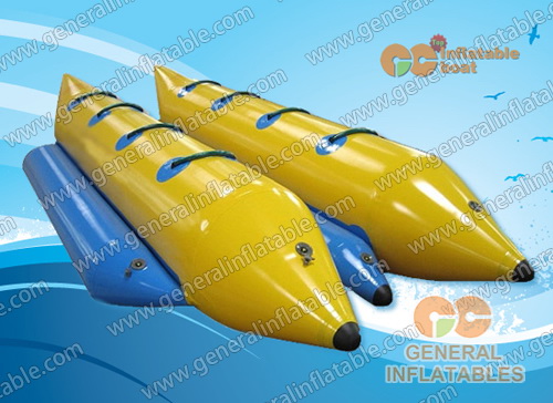 double pontoon banana boats