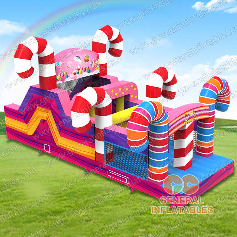 Candy obstacle course