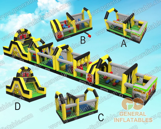 Linear Obstacle course