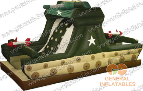 Tank Inflatable Slides