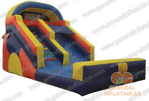 Inflatable slide