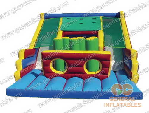 Inflatable slide and combo