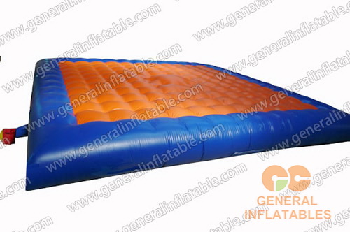 Inflatable trampoline