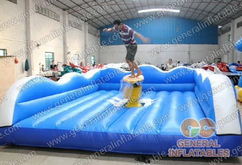 Inflatable Surf Simulator