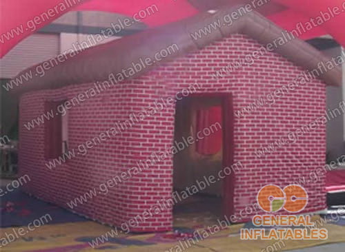 Inflatable Red House Tent