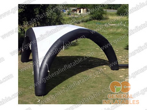 Inflatable tents