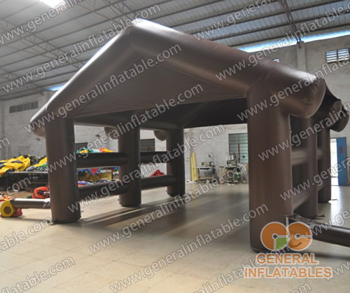 Inflatable tent