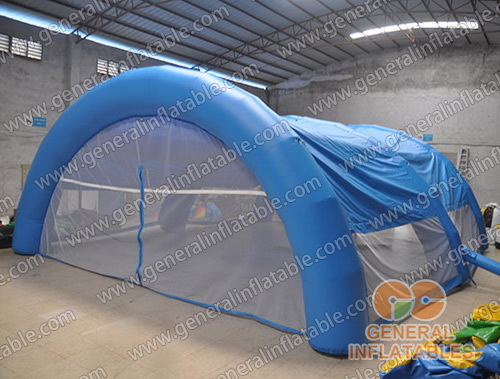 Inflatable tent