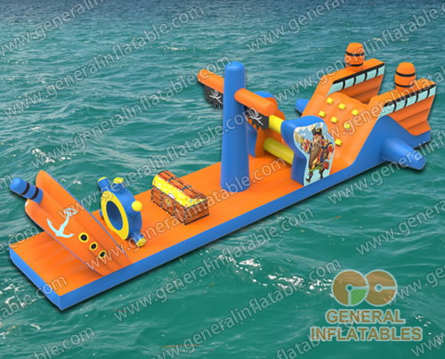 Pirate ship water game