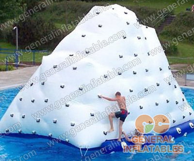 Giant Inflatable Iceberg Climb