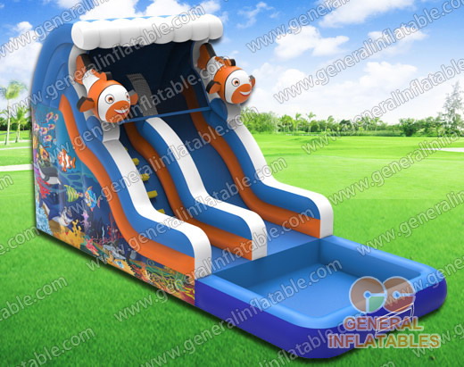 Clownfish water slide