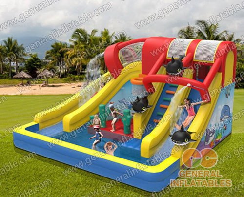 water slide