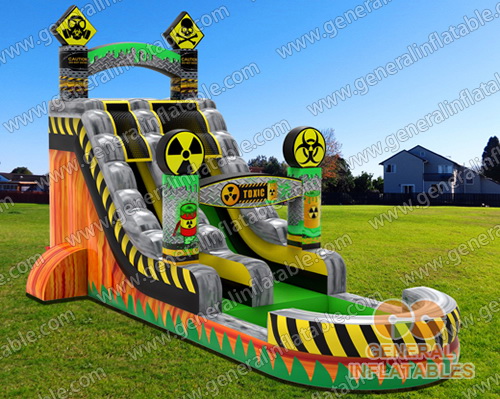 Toxic Run water slide
