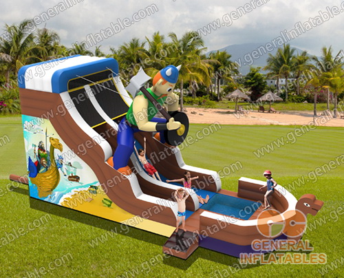 Pirate water slides