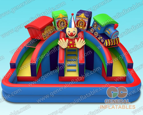 Circus water slide
