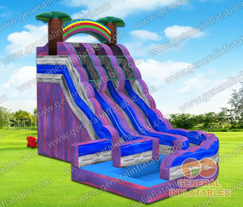 Alligator water slide