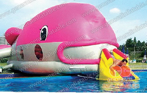 Under the sea water slide