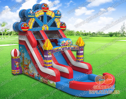 Circus water slide