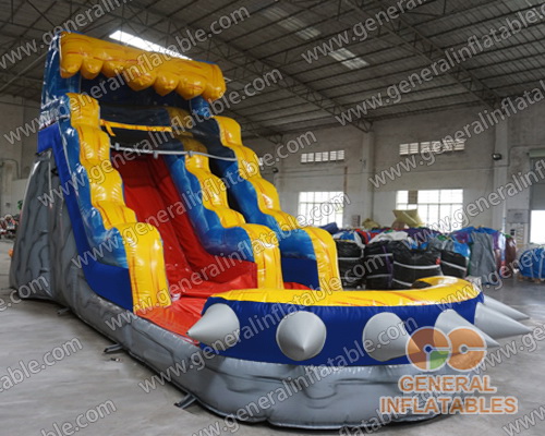 Rocker water slide