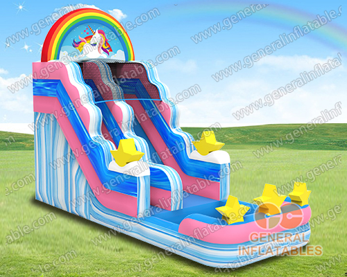 Unicorn water slide