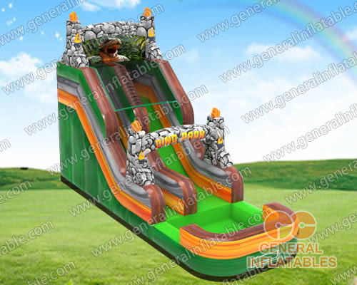 Dino water slide