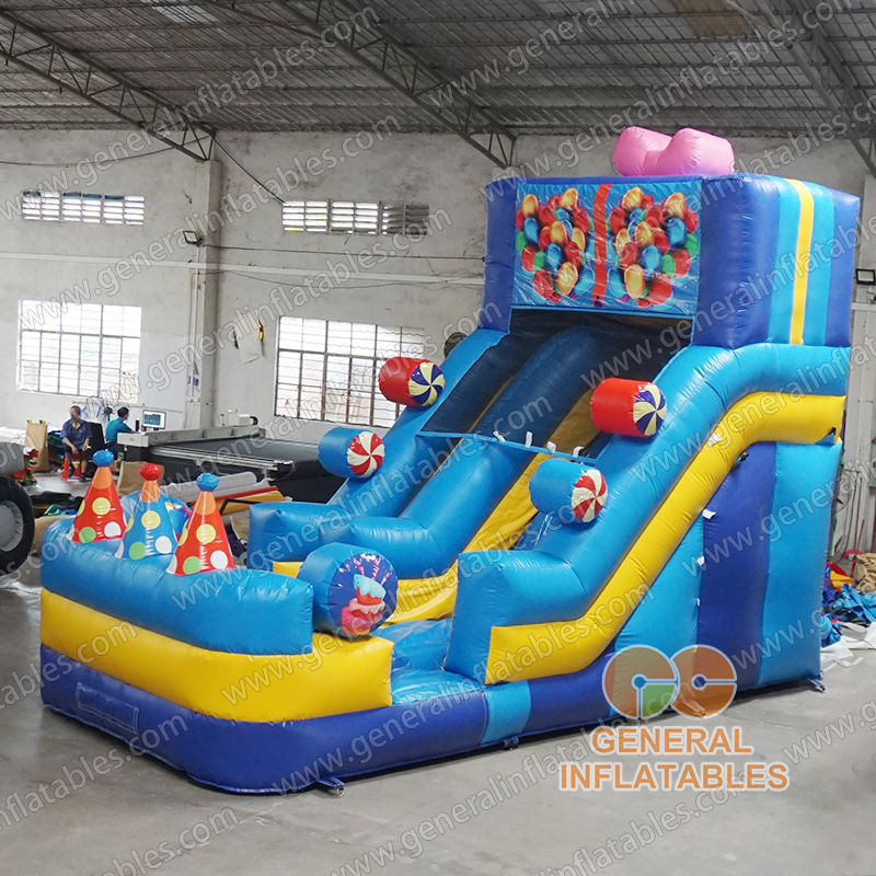 Gift box water slide