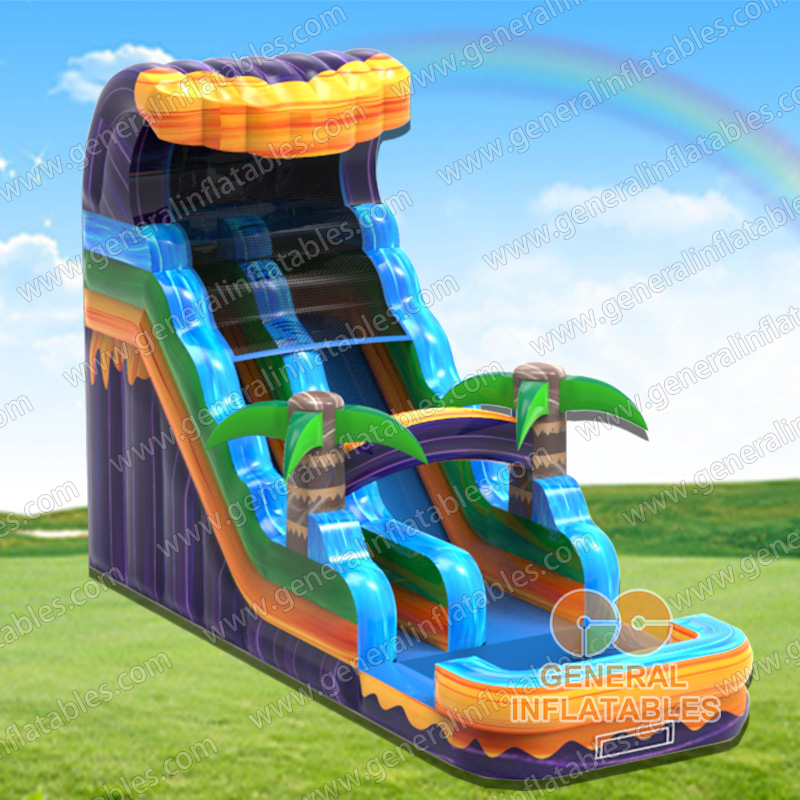 Tropical Wave Water Slide