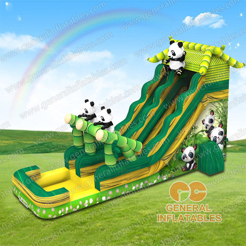 Panda water slide