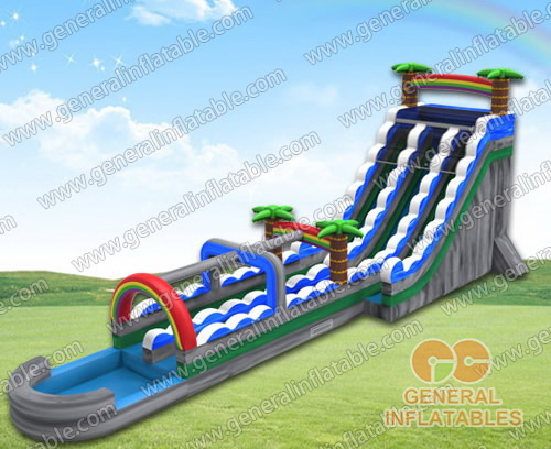 Jungle water slide
