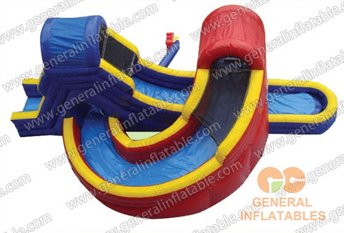 U turn water slide